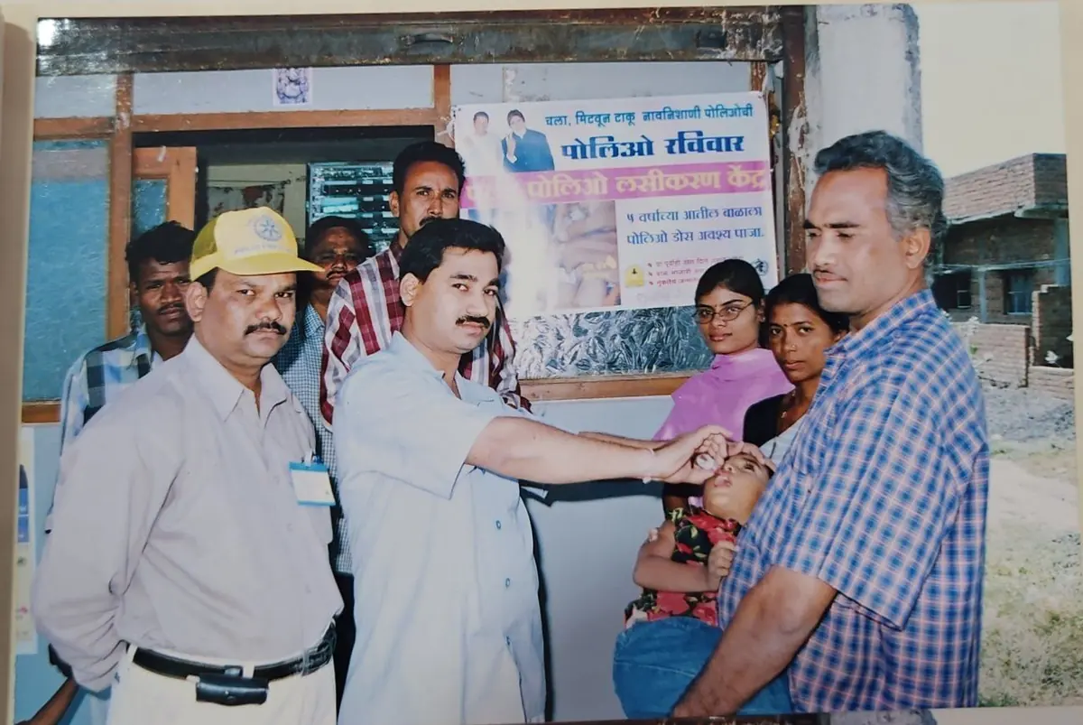 Pulse Polio booth